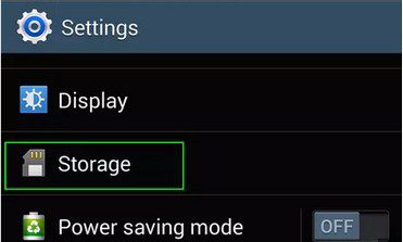 Mobile phone  speed baday by storage space