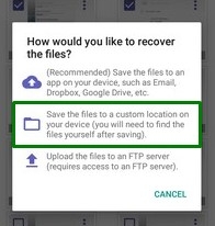 recover photos recover android