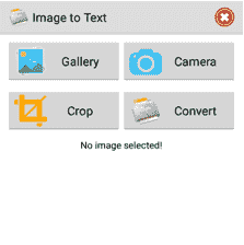image To Text Android Screenshots