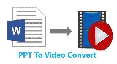 ppt convert save video format