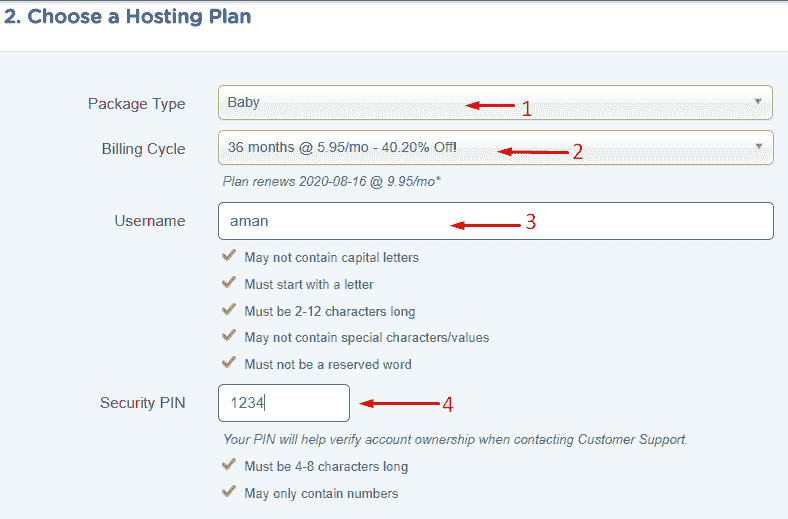 hostgator hosting plan hindi