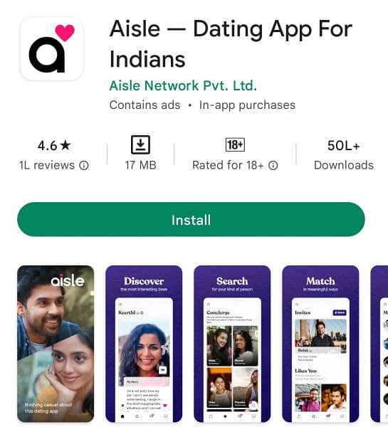 Aisle Dating App Hindi