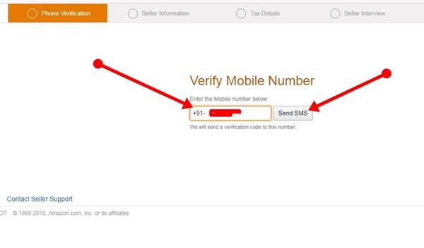 Amazon Seller Business Number Verify