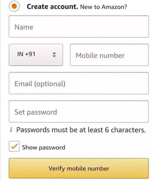 Create Amazon Account hindi  information details