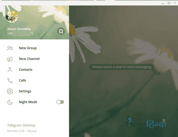 Create Telegram Group on PC Laptop Hindi