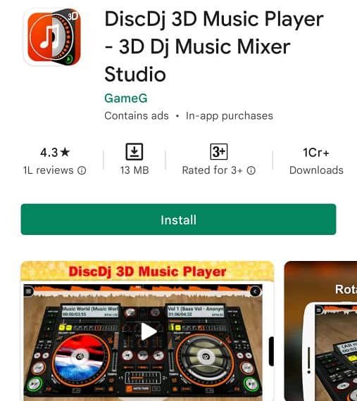 DJ Remix Banane wala App DiscDJ 3D Music Mixer Studio