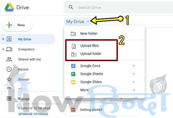 Data file save upload photo video Folder