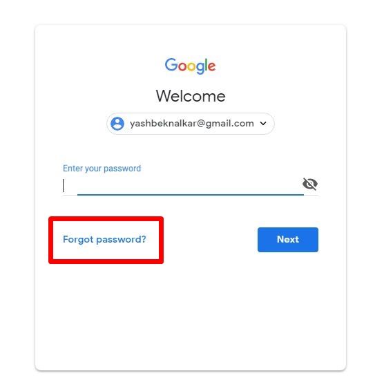 Gmail Account Recover Email id deleted