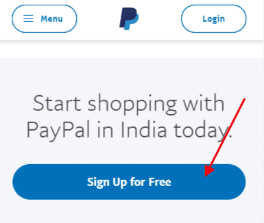 How To Create Paypal Account Sign Up hindi