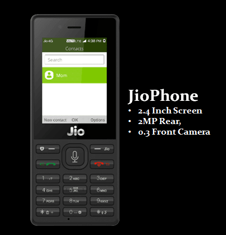 Jiophone Sasbse Sasta Mobile Phone
