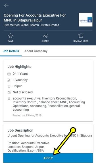 Job kaise Dhunde Find Apply Naukri com Hindi