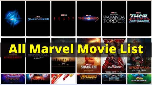Marvel Movie List All Upcoming