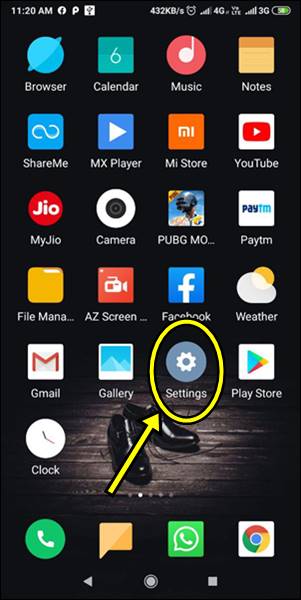 Mobile Settings to set ringtone on Phone in Hindi