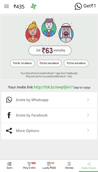 Taskbucks Earning Earn Money hindi