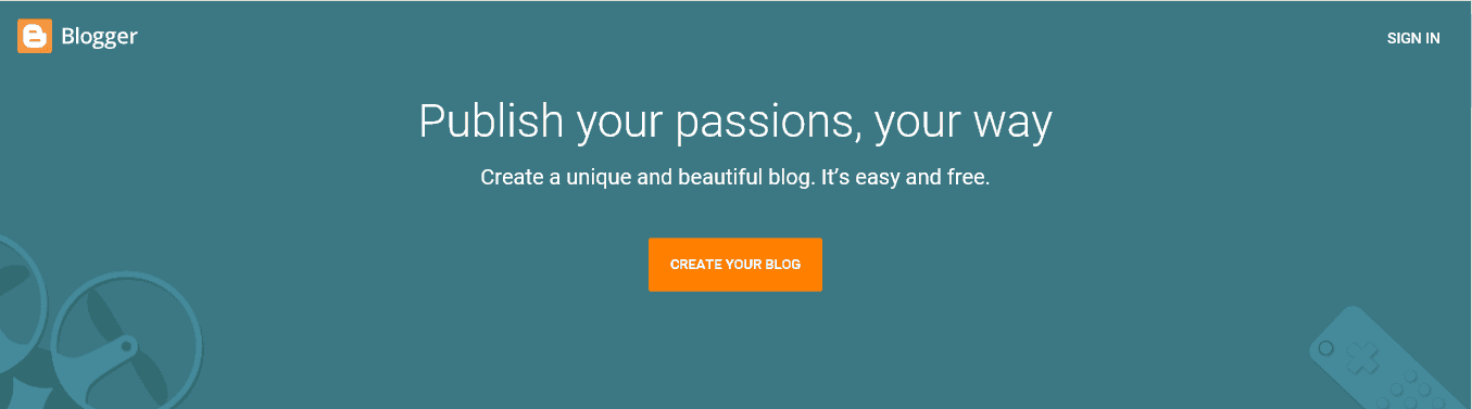 creating website in Hindi Blogger